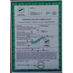 Kunshan Elegint Automatic Doors Co.,Ltd Certifications