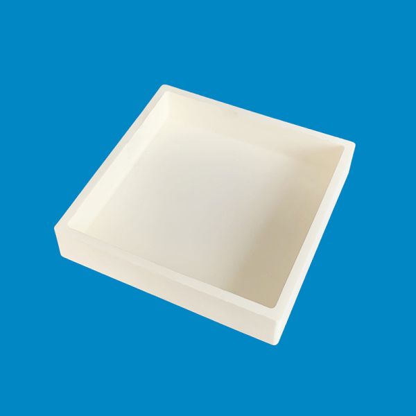 Durable And Heat Resistant Alumina Ceramic Crucible For Analyzing And Firing Processes