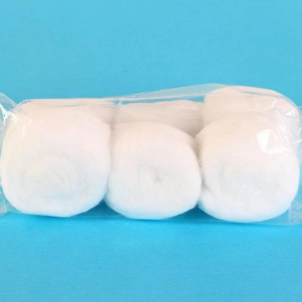 OEM Pure Cotton Sterilize Alcohol Cotton Ball White Medical Absorbent With CE