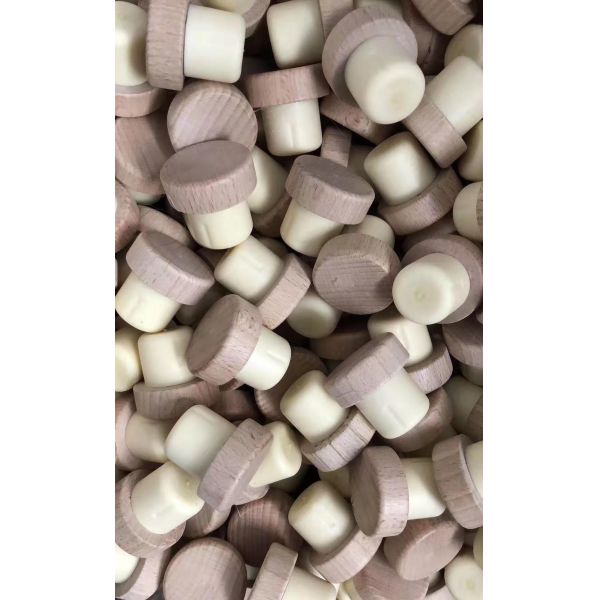 Wooden Corks Synthetic Cork Wine Bottle Stopper wine bottle stopper for party wine bottle stoppers bulk kits Burlyw