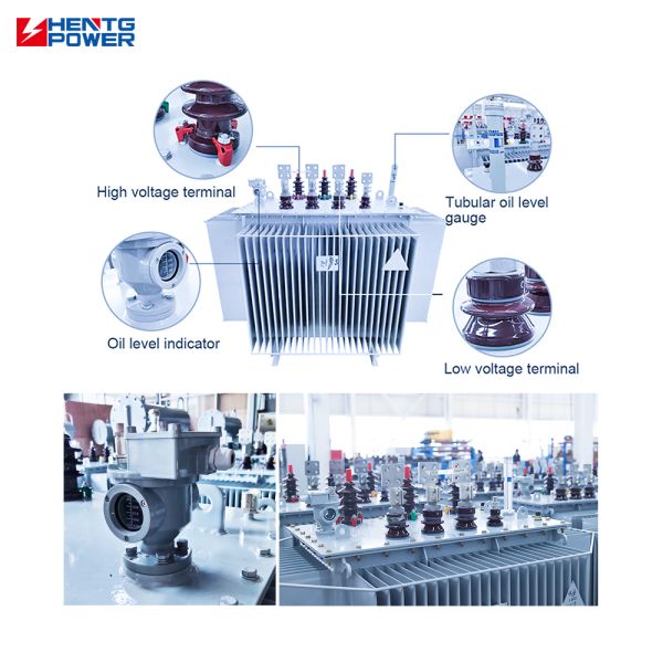 Transformer internal components and wiring