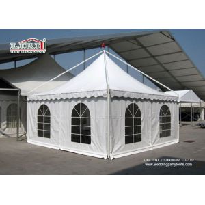 China Huge White Canopy Tent 10X10 , Outside Backyard Canopy Tents on sale