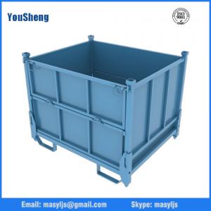Cheap metal storage container with lid wholesale