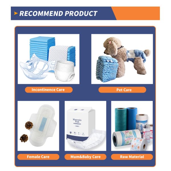 Incontinence People Care High Absorbency Disposable Adult Diapers with PE Backsheet