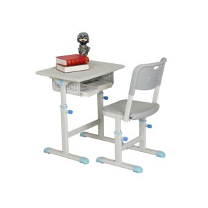Steel Frame H750*W600mm School Desk With Chair