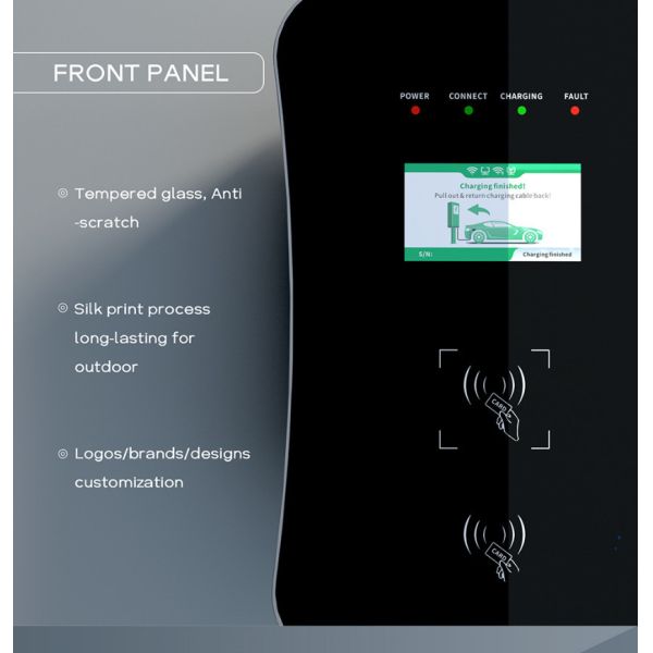 Fast RFID EV Charger 22kw Electric Car Charging Stations Customized