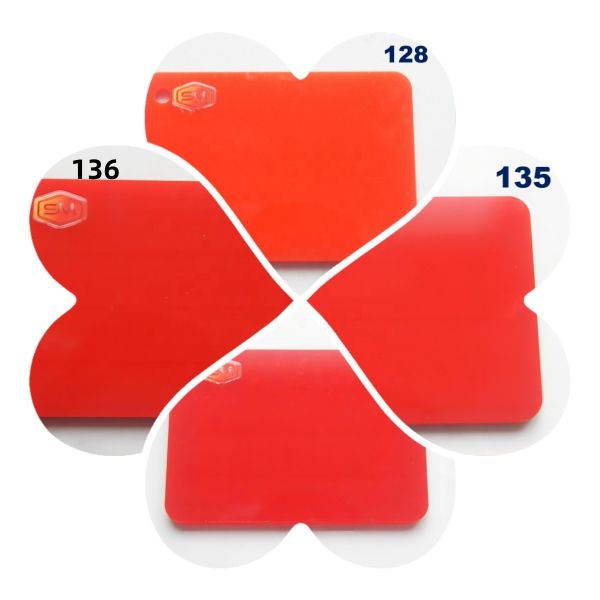 Hot Sale Plastic PMMA Board Perspex Cut to Size Cast Colored Acrylic Sheet