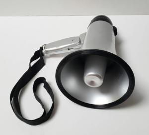 Cheap 18650 Portable Lthium Battery Operated Bullhorn Megaphone ABS Construction 30W wholesale
