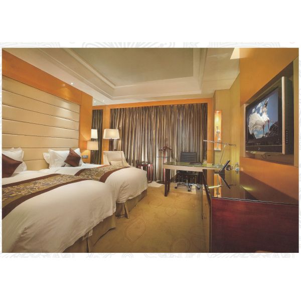 Quality Modern Hotel Bedroom Furniture,Standard Double Room Furniture SR-019 for sale