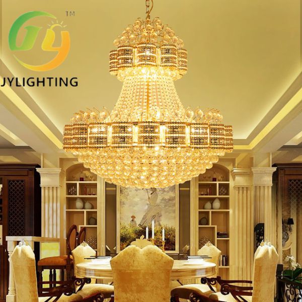 JYLIGHTING K9 Crystal Chandelier Classic Crystal Chandelier For Living Room High-Quality Crystal Lighting