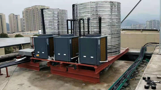 28 KW air source heat pump water heater