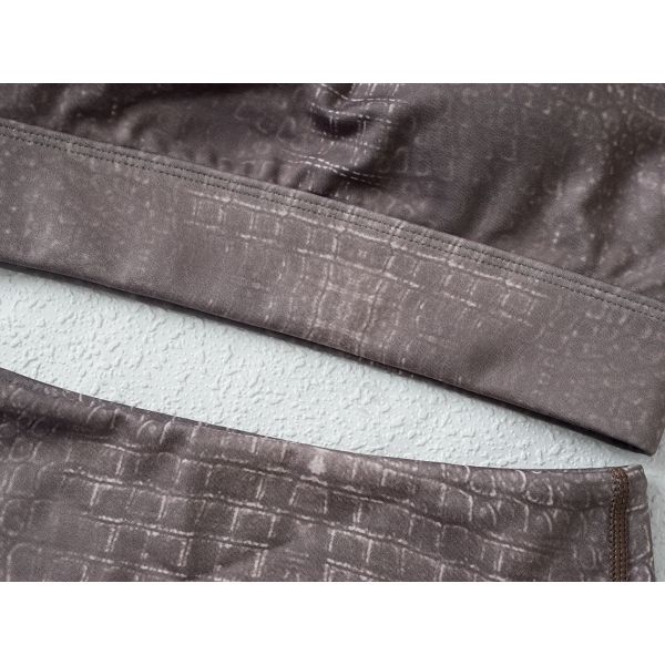 Snakeskin Printed Womens Sports Bra