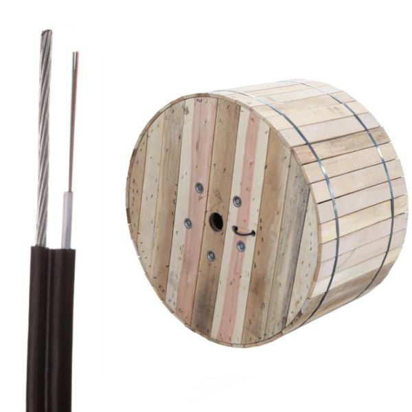 4 Core 6 Core 12 Core Fiber Optical Cable With Steel Wire Mini Figure 8 Cable Gyxtc8y Gyxtc8a