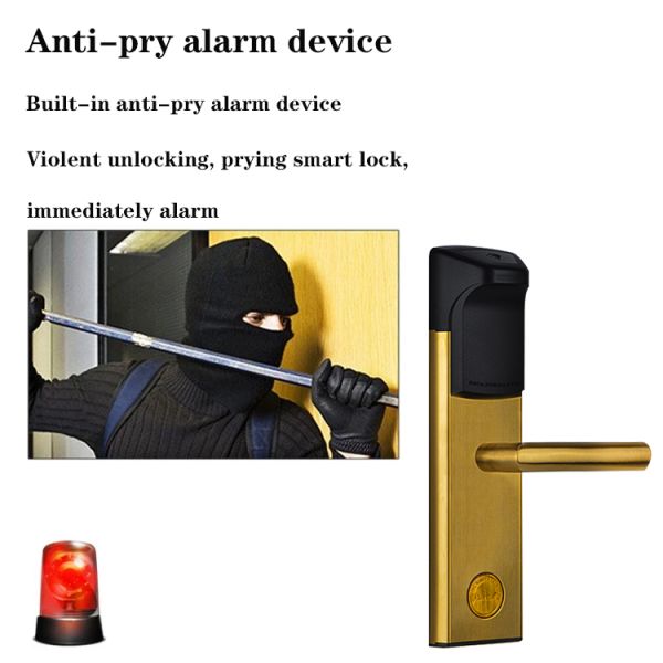 RFID Card Reader Door Lock Stainless Steel Intelligent Electronic Lock