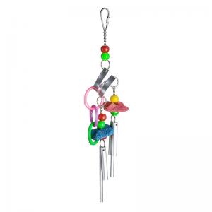 China wind chime bird toy with treat small,for sun conures cockatiels on sale