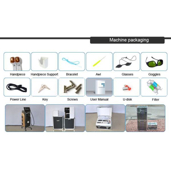 Titanium Platinum 3 Wave 755 808 1064nm Diode Laser Machine Energy Treatment