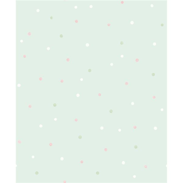 Flower Grass Design Kids Bedroom Wallpaper 0.53*10m With Embossed And Printing Tech