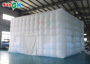 Cheap 8x8x5m Inflatable Garden Tent Led Outdoor Inflatable Marquee Tent Rentals wholesale
