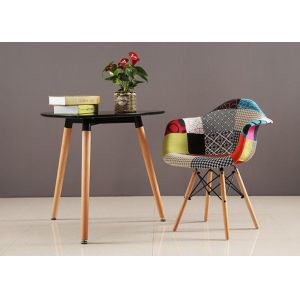 Cheap Beech Leg Patchwork Dining Chair wholesale