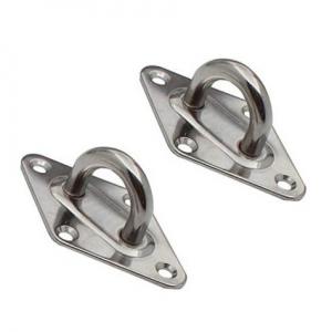 China Diamond Door Buckle Stainless Steel 304 Wall Mount Plate for Marine Hardware Fittings on sale