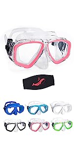 Diving Mask Snorkeling Gear Kids Adult Snorkel Mask Dive Goggles