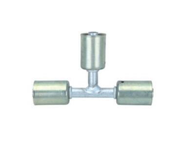 #6 #8 #10 #12 A/C Al joint with iron cap 90 Degree Female O-Ring fitting O-Ring Female Thread 90 degree Hose connector