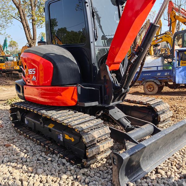 6ton Used Kubora Kx165 Digging Excavator 5540kg Small Tracked Kubota