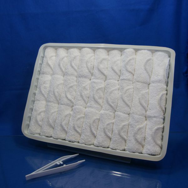 Cotton disposable refreshing airline towel