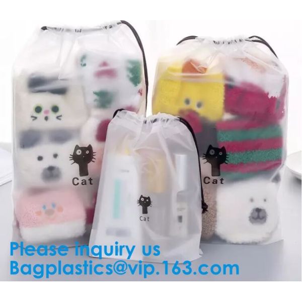 Dust Cover Big Plastic Drawstring Bags Multi-Purpose for Storage and Keeping Luggage, Big Dolls, Blankets, Pillows, Suit