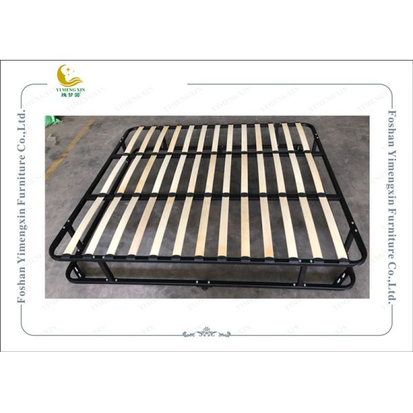 Double Deck Iron Bed Frame With King Or Queen Size , Knock Down Bed Frame
