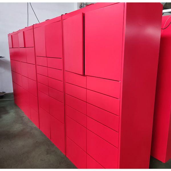Massive Capacity Parcel Delivery Lockers Electronic Steel With High Durability