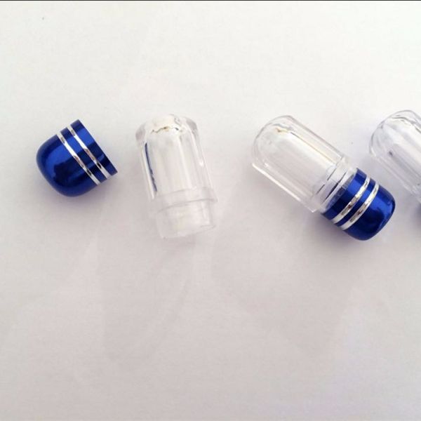 Pharmaceutical Single Capsule Shells Aluminum Cap 10ml Small Pill Vials