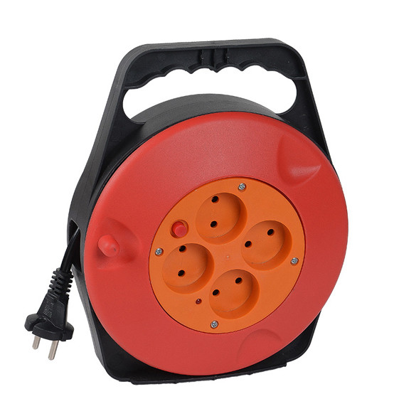 Quality European Heavy Duty Outdoor/Indoor Extension Cable Reel for sale