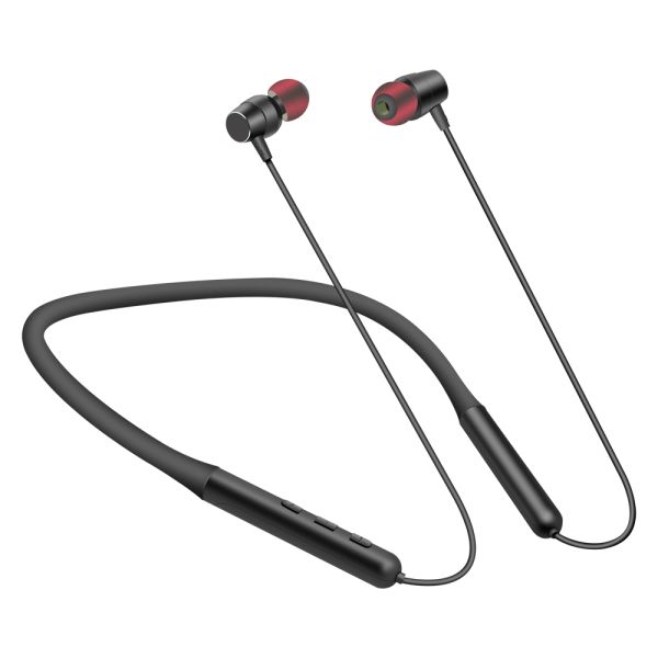 Magnetic Bass Neckband Sports Earphones BT 5.1 Wireless For Running