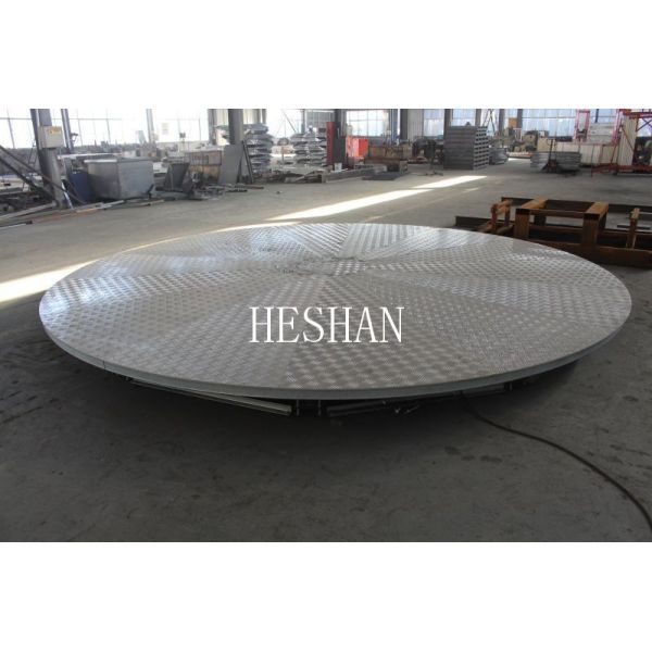 Portable Car Display Rotating Platform 360 Degree Car Turntable For Garage