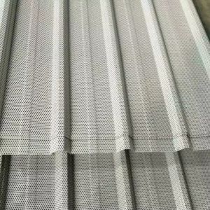 Cheap 0.4mmX1219mmX2438mm Aluminum Perforated Sheet SGCC DX51D wholesale