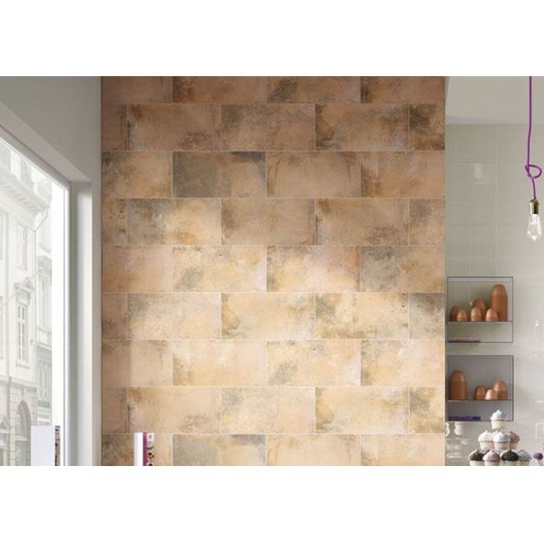 300*300 Mm Cement Look Porcelain Tile Brick Exterior Wall Supply Durable