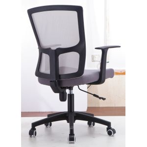 China High End Ergonomic Home Computer Chairs , Black Spinny Chair Mesh Bottom on sale