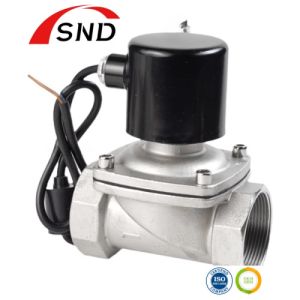 Buy cheap Stainless Steel Electric Water Fluid Threaded Solenoid Valve GB/12224 from wholesalers