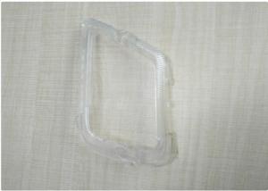 China Transparent Molded Plastic Optics Lamp Lens Texturing / Polished Surface on sale