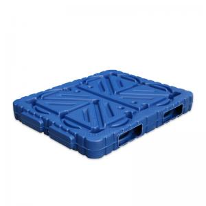 China Vented Deck Reusable Plastic Shipping Pallets 1.2x1m 1.2x1.2m on sale