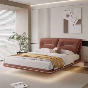 Banquet Modern Wood Bedroom Furniture Set With Plywood Panel
