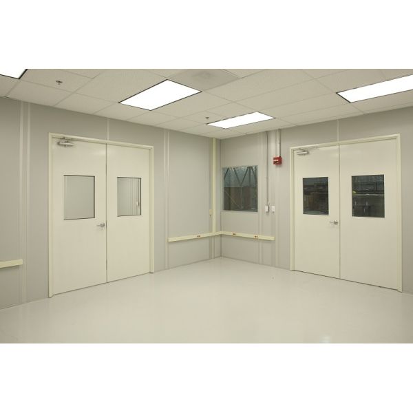 Semi Modular Class Sandwich Panel Lab Doors 10k For Pharmaceutical Clean Room