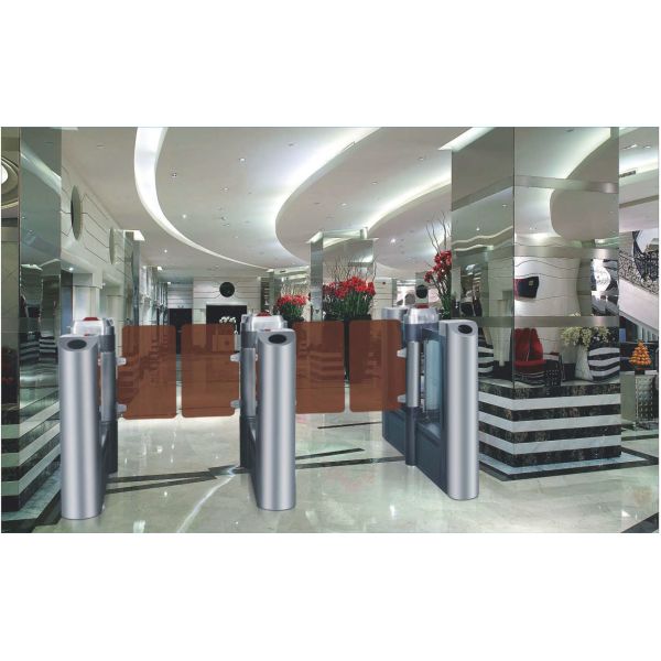IP32 Rfid Access Control Swing Turnstile 900mm Arm