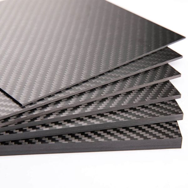0.25-5mm Thick High Strength Carbon Board Lightweight Carbon Fiber Plate