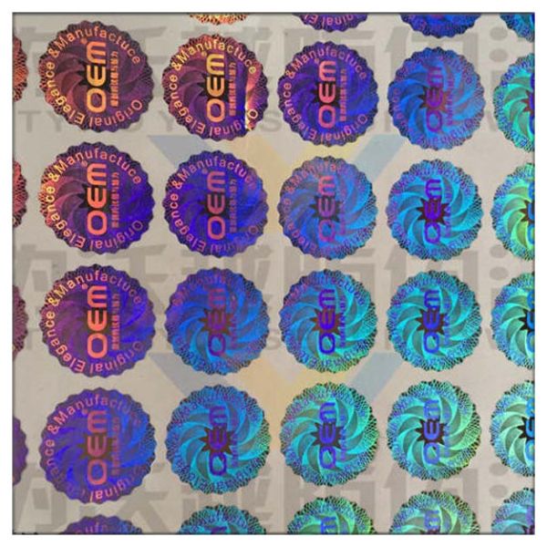 Custom die-cut hologram printer labels 3D security label,Anti-fake 3D hologram label,security custom hologram sticker