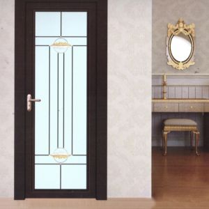 Double Glazed Low E Aluminum Casement Door Lightning Protection