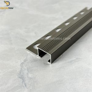 Cheap Stair Tread Nose Straight Edge Tile Trim Corner YJ-020 12.6mm wholesale