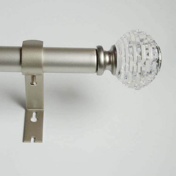 KIEI EP1005 19mm curtain pole ends Luxury Adjustable Factory Outlet