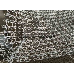 China Combination Wire Mesh Rolls Double , Fiberglass Wire Mesh Screen Knitted on sale